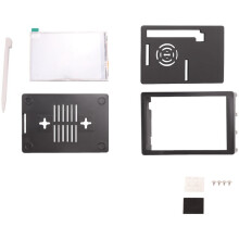 2X 3,5 Tums Tft LCD-Kontaktskärm 320X480 UpplöSning Abs-Fodral + Pekpenna för Raspberry Pi 4 B