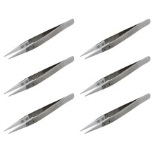 6X Keramisk Pincett - Värmebeständig - Spetsig Spets