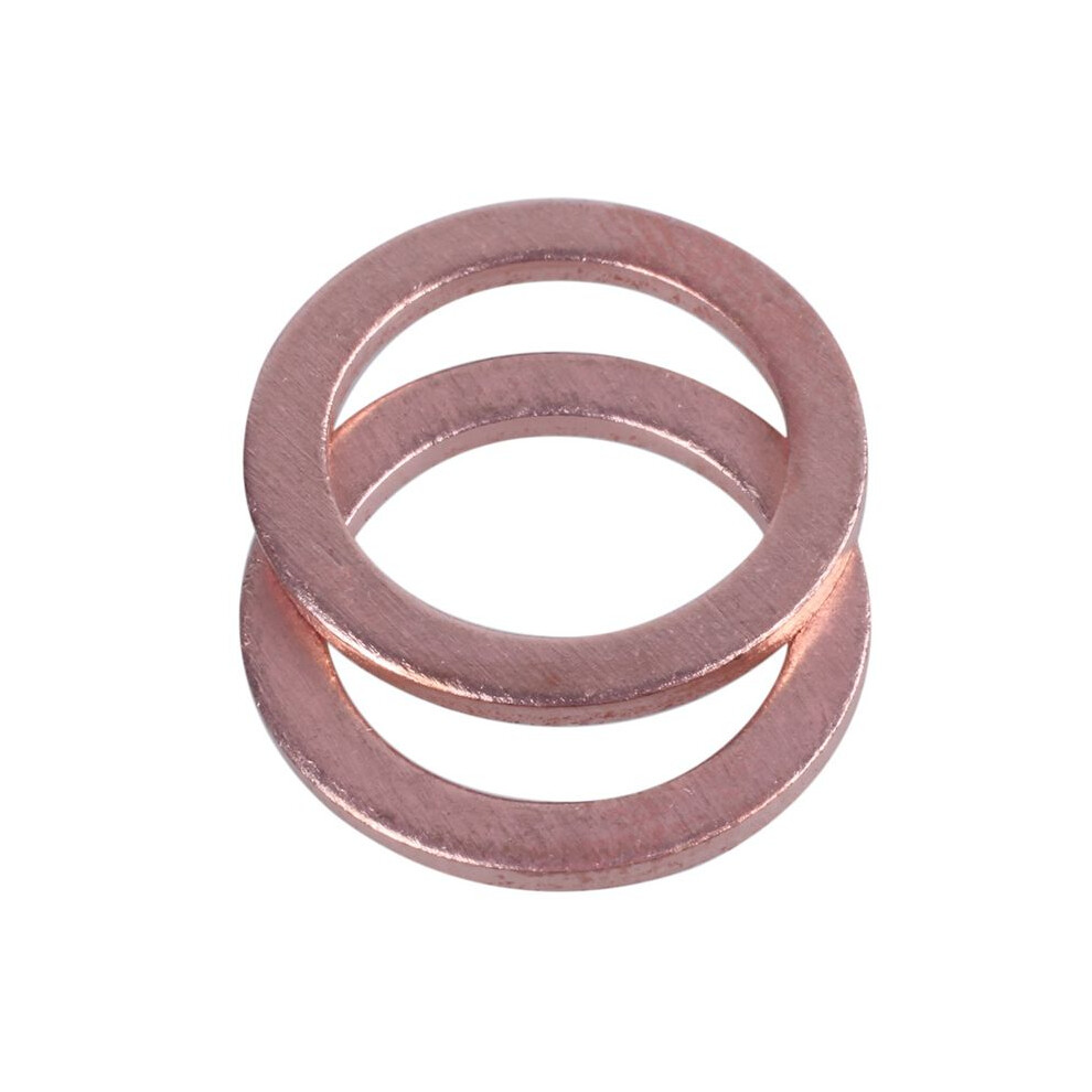 200 Pcs 10Mm X 14Mm X 1Mm Copper Washer Seal Spacer Seal 4712103978051
