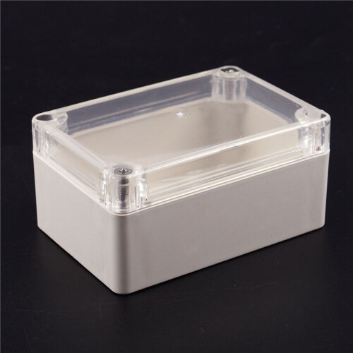 6X Clear Cover Plastic Electronic Project Junction Box 100 X 68 X 50mm