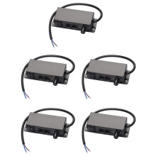 5X 0-10V Dimmer Seriesable Sync Controller Rotary /Off for 0/1-10V Dimmable LED Drivers Electronic Ballasts