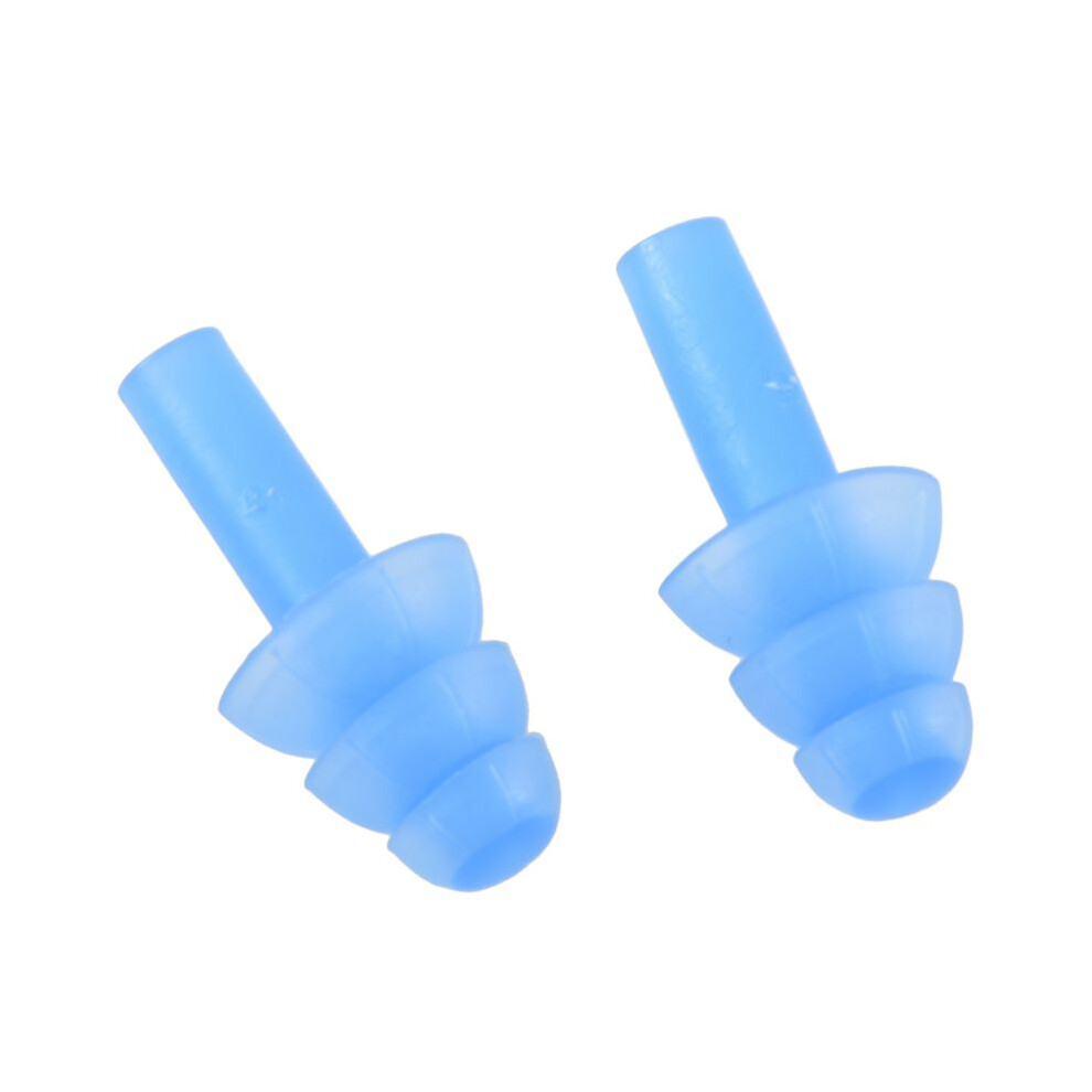 5 Pair Swimming Dive Flexible Silicone Ear Plugs Earplug