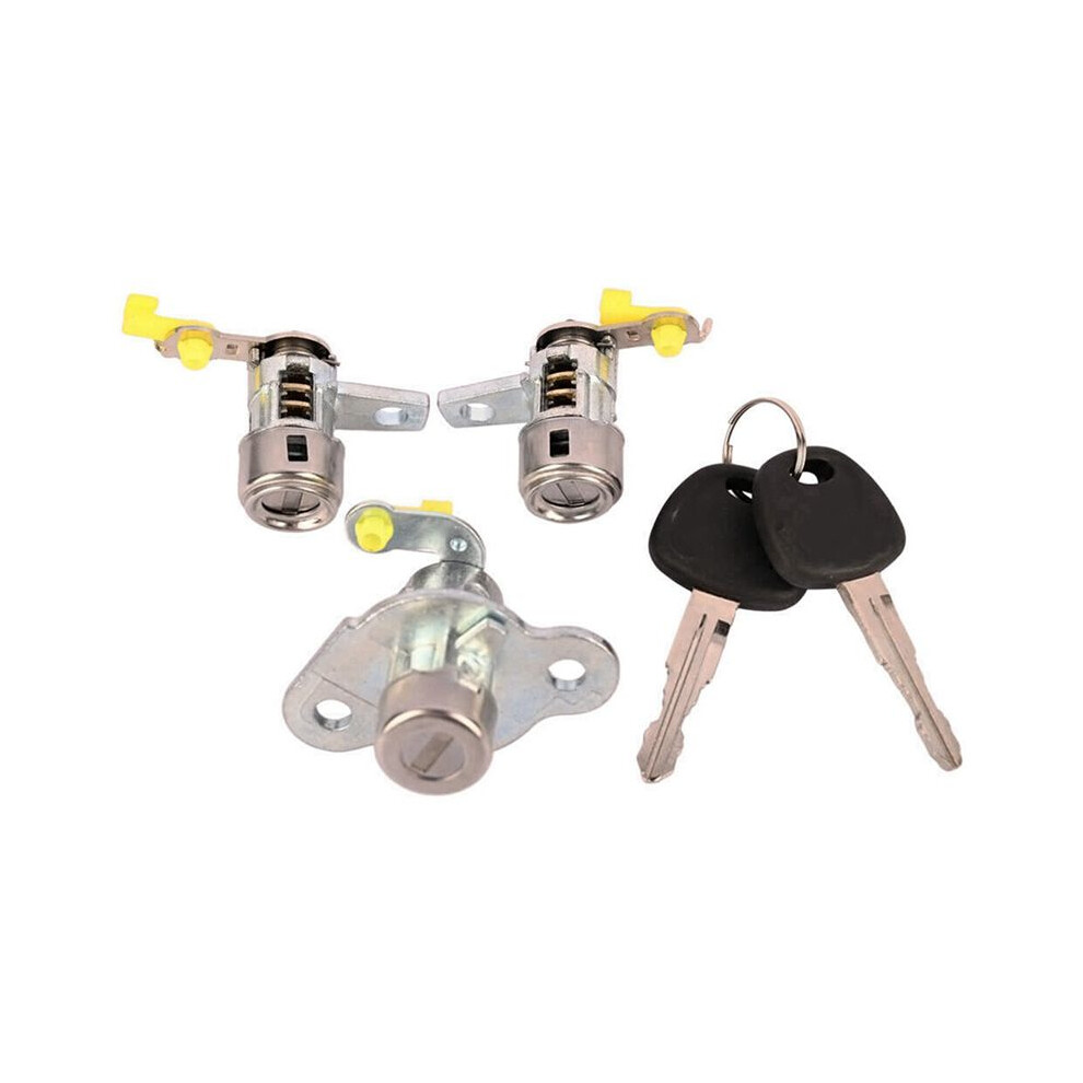 2X Car Ignition Lock Cylinder + Door Lock For Accent 2006-2011 81905-1E000 81920-1Ea00 4711448390504