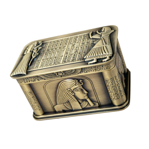 Vintage-inspirierter Anubis-Schmuckhalter, stabile