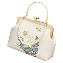 Umhängetaschen für Damen und Mädchen, chinesischer-kurze Perle
