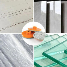 15X Integrated Stone Trimming and Polishing Disc, for Stone Concrete Marble Floor Grinders or Polisher