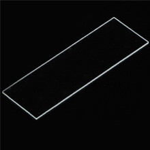 100 St Mikroskopobjektglas Blank Biology Glasslide för Grundläggande Biologisk Vetenskap 25,4x76,2MM