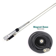 2X Mobilfunk-Quadband-Antenne 144/220/350/440 MHz für QYT KT-7900D Auto-Walkie-Talkie ANT-7900D Mobilantenne(B)