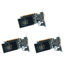 3X GT730 2 GB Grafikkarte GT730 DDR3 64Bit DDR3 Grafikkarten  730 DDR3 Grafikkarte -Kompatibel