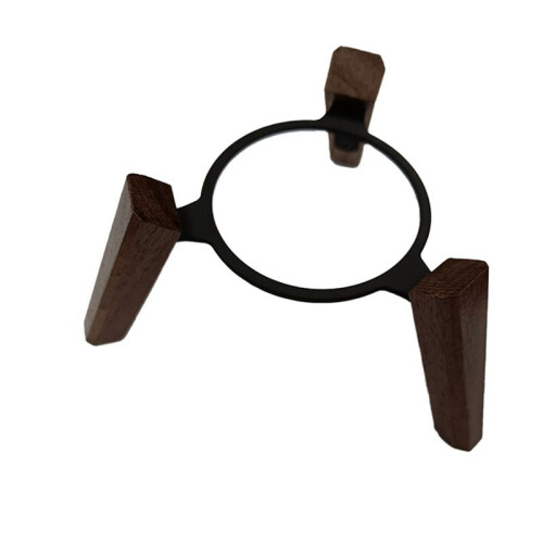 4X for   Bracket  Audio Bracket Accessories Wood Base  Multifunctional Desktop Anti-Slip Bracket