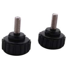 M4 X 10Mm Rund Kopf Schraube auf Rändel Schrauben Rändel Klemm Knopf 12 Stücke