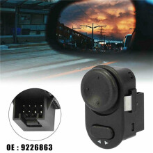 6X Side Mirror Rear View Mirror Adjust Control Knob for Astra-G Zafira Corsa Vectra Meriva 9226863
