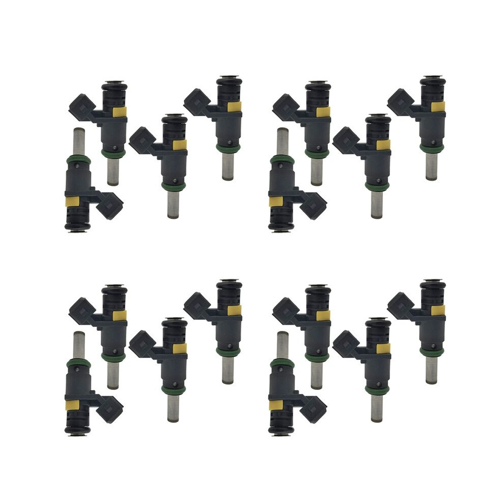 16Pcs Engine Fuel Injector 39-N041 8M6002428 For Mercury Outboard 90Hp 150Hp 4-Stroke Black 4712128128615
