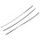 1000pcs Plastic Shell Package Reusable Twist Ties Cable Fasteners 150mm 1