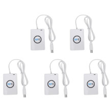 5X USB NFC-Kaartlezer Schrijver ACR122U-A9 China Contactloze RFID-Kaartlezer Windows Draadloze NFC-Lezer