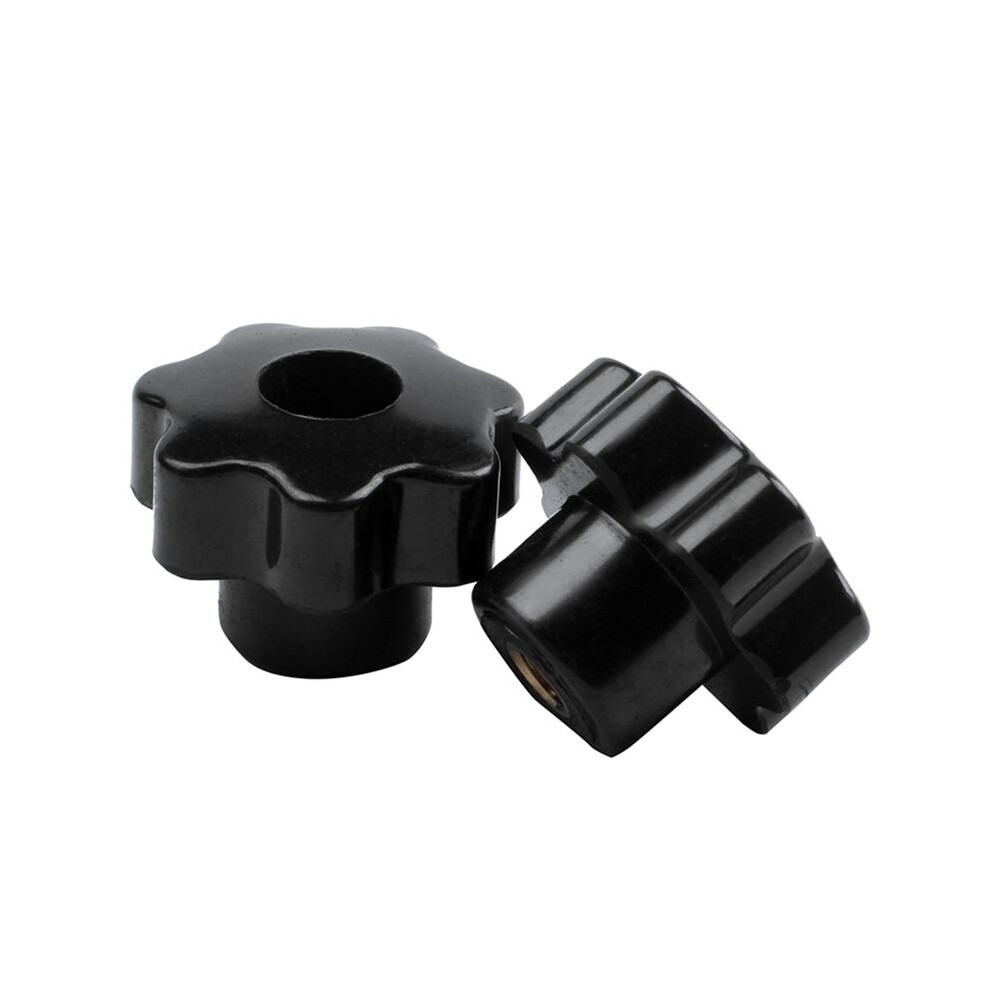 Machinery Latche Knurled Clamping Nuts Knob Grip M8 Female Thread 36pcs
