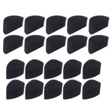 Face Paint Sponges Face Painting Black Sponges High Density for Art Work and Body Paint (40 Petals + 40 Half Moon)