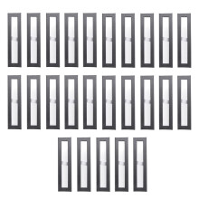 80PCS Empty Pen Gift Box with Clear Lid, Cardboard Pen Case, Pen Packaging Box for Pencil Ballpoint Fountain Pen Jewelry