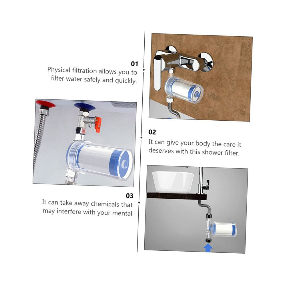 2 Pcs Filter Water Filter For Washing Machine Showerhead Filter Bath Household Water Purifier Toilet Water Filter 6031692432491