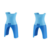 2Pcs Reusable Eyedrops Holder Eye Drops Bottle Helper Eye Ointments Drops Holder Device Eyedrop Guide Aid Care Tool