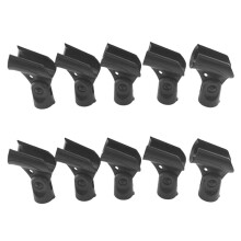 10PCS Universal Microphone Clip Holder 5/8 Inch Male Nut Adapters Microphone Microfono