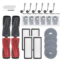 Accessories for Qrevo Curv/Curv S5X// S5A, Main Brush, Mop Pads, HEPA Filters, Dust Bags
