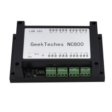(White) Ethernet RJ45 TCP/IP 8-Channel Relay Module, Web Server Remote Control Controller, 250V/AC 10A with Case