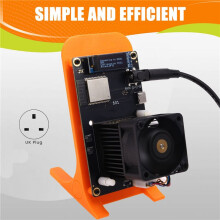 2X for Bitaxe Gamma 601 Solo Miner 1.2TH/S BM1370 Asic Chip 18W From  S21 Pro Bitcoin BTC Miner Wth Bracket UK Plug