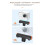 Magnetic Quick Release Base Mount for  GO 3/GO 3S Accessories Extension Bracket Foldable 1