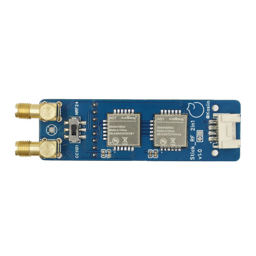 (No shell) M5Stack StickC Plus RF 2-in-1 Module NRF24 2.4GHz CC1101 433MHz Bruce Firmware 2
