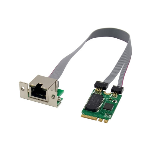 M.2 A+E RTL8111F Gigabit Ethernet Adapter Full-Duplex/Half-Duplex for Win7/8 2