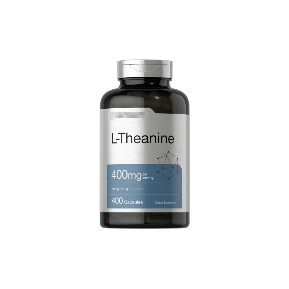 (120 Count (Pack Of 1)) L-Theanine Supplement | 400Mg | 120 Powder Capsules | Non-Gmo & Gluten Free Green