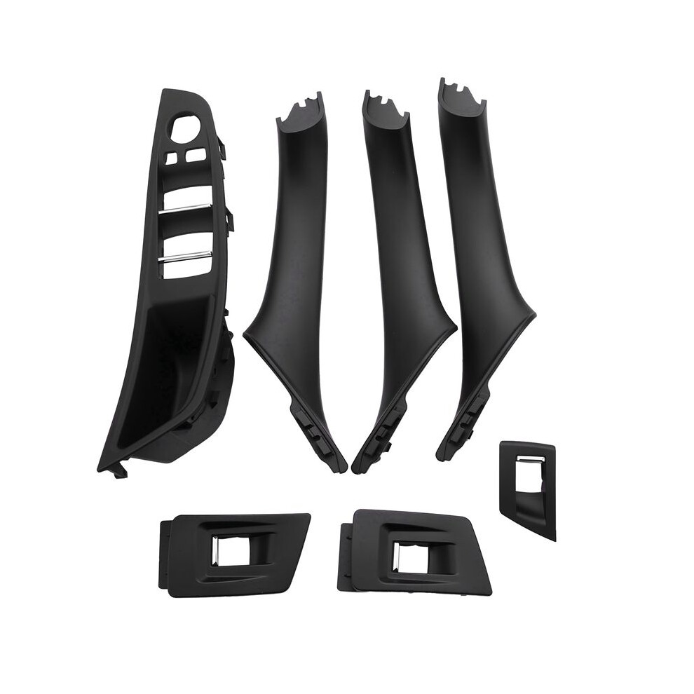 Left Hand Drive For 5 Serie F10 F11 520 525 Car Interior Door Handle Inner Door Panel Pull Trim Coverï¼Blackï¼ Black 6031982833311