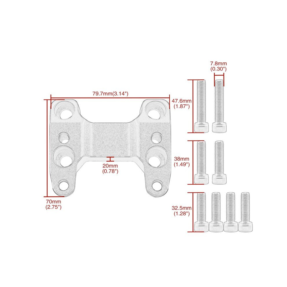 For Tmax560 T-Max Tmax 560 2022-2024 Handlebar Riser Motorcycle Cnc Handle Bar Raiser Extend Mount Clamp Adapter 4711420033566