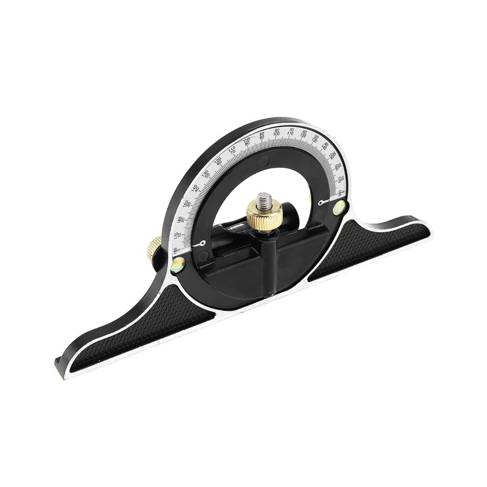 Square Combination Angle Finder & Protractor Level Spirit Aluminum Alloy Ruler Miter 320997704447