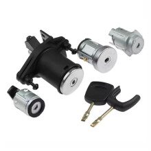 1479660 Car Ignition Key Cylinder Lock with Keys for Fiesta Mk5 Fusion (Cbk) 2003- 2S61A22050Bm Lhd