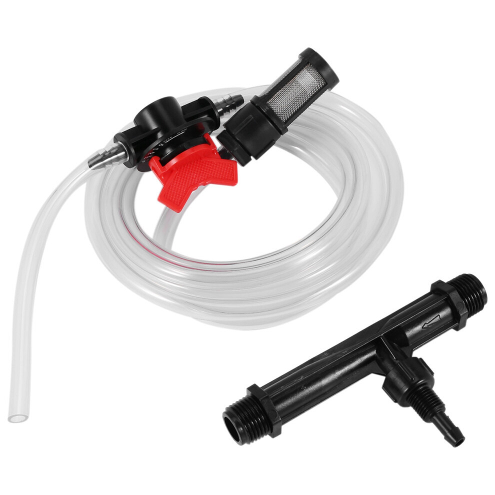 1/2 Garden Irrigation Device Venturi Fertilizer Injector Water Tube Kit 6031910608660