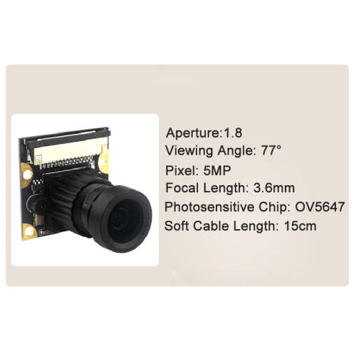 (Basic model) 5MP 1080P Angle 77?? Camera for Raspberry Pi 4 Model B 4B 3B+ 3B 3A+ Zero Zero W 2