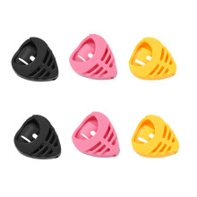 Porte-crochets de guitare triangulaire, 6 pièces, matériau ABS-C