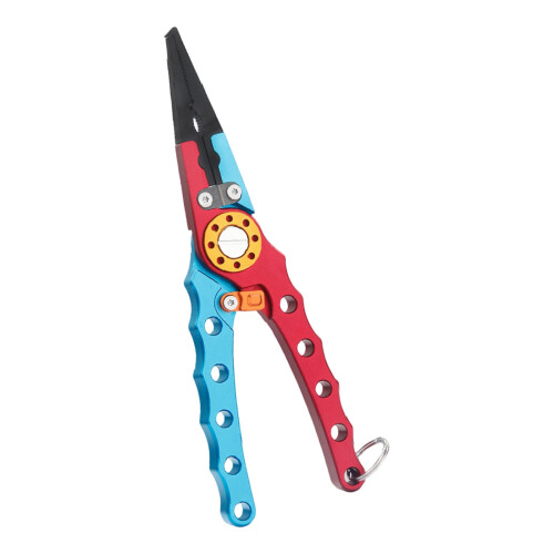 Fisch-Clip-Angelzangen-Greifer, tragbare-rote blaue blanke Zange