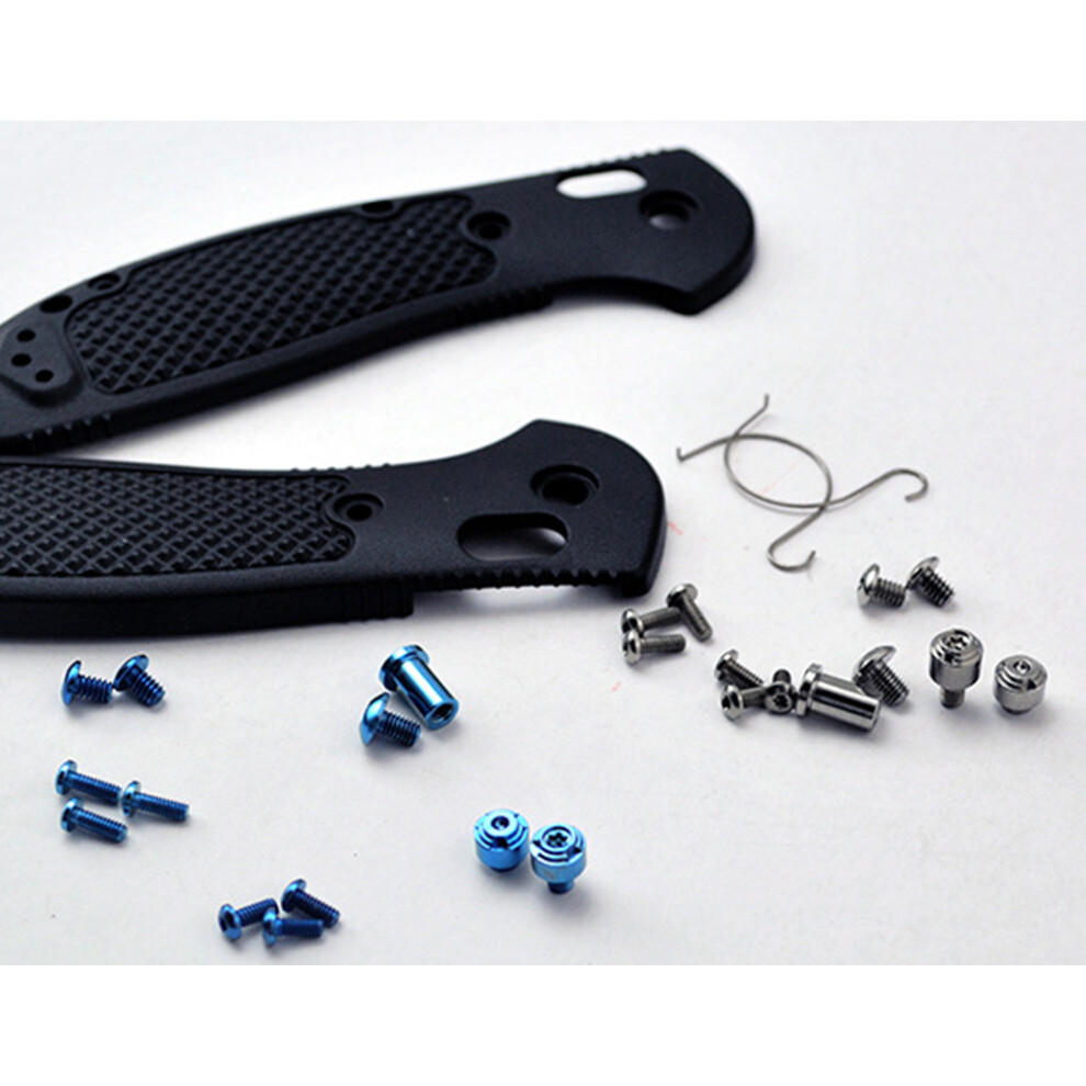 (Black) Alloy Screws Spindle Pivot Hardware Parts Set For Benchmade 551-552-553 Griptilian 320997705383