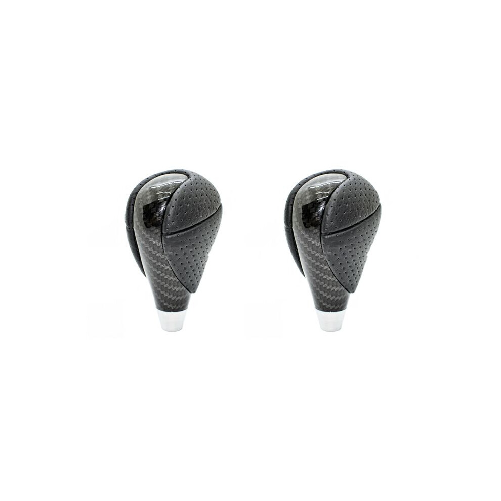 2X Abs Carbon Fiber Gear Shift Knob For Most Crown Camry Hiace Is350 Gs430 Rx350 Is250 Es350 Rx450h Lx470 6031910654612