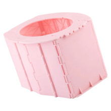 Light Weight Childrens Portable Toilet Outdoor Camping-Pink