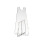 Portable Clear Acrylic Bicycles Holder for-4mm thickness set 1