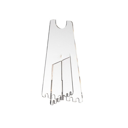 Portable Clear Acrylic Bicycles Holder for-4mm thickness set