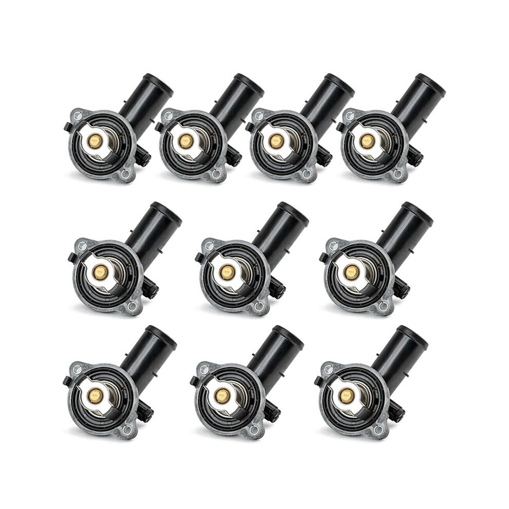 10Pcs Coolant Thermostat Housing For Durango 5184651Af For Grand Cherokee 3.6L 3.0L 5184651Ag 6033075521693
