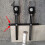 Dual Head Adjustable Drill Guide Wall Tile Hole Locator Measuring Ruler Template 6