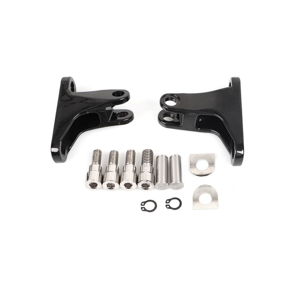 Rear Passenger Footpeg Mount For Electra Street Road Glide 93- Black 6031995445570