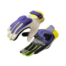 Vollfinger-Motorradhandschuhe, Touchscreens,-dämmerungsviolett S