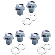 6Pcs Oil Pan Drain Bolt Plug with Washer for   Accord  90009-R70-A00